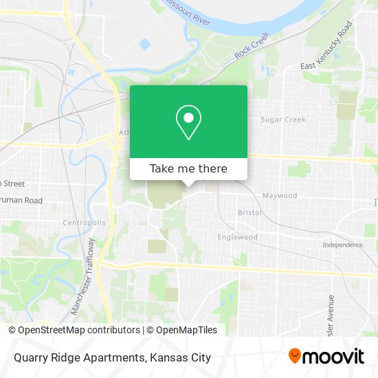 Mapa de Quarry Ridge Apartments