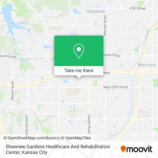 Mapa de Shawnee Gardens Healthcare And Rehabilitation Center