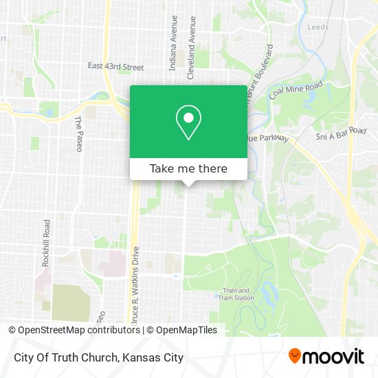 Mapa de City Of Truth Church