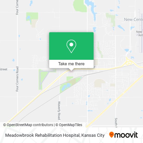 Meadowbrook Rehabilitation Hospital map