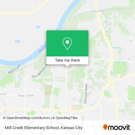 Mapa de Mill Creek Elementary School