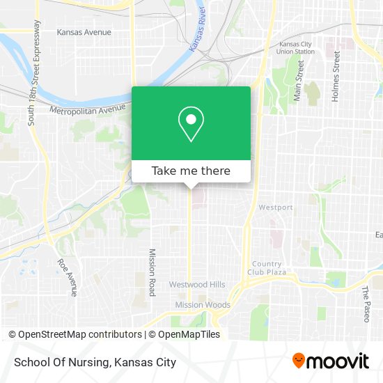 School Of Nursing map