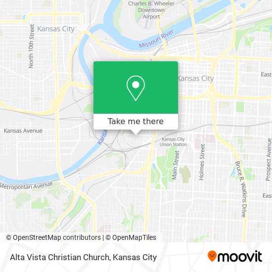 Mapa de Alta Vista Christian Church