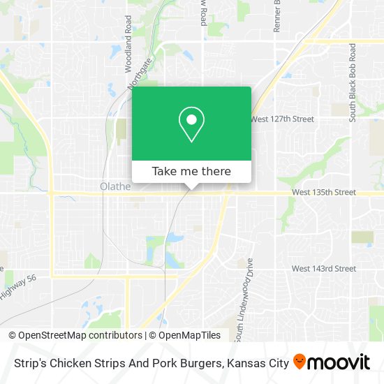 Strip's Chicken Strips And Pork Burgers map