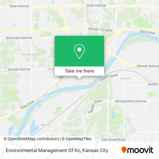 Mapa de Environmental Management Of Kc