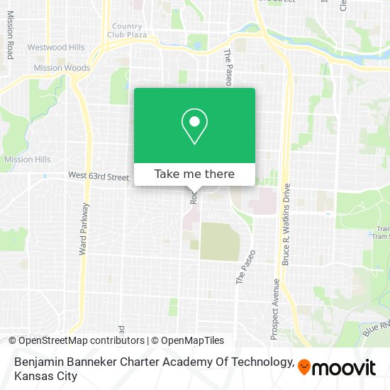 Mapa de Benjamin Banneker Charter Academy Of Technology