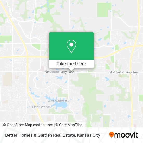 Mapa de Better Homes & Garden Real Estate