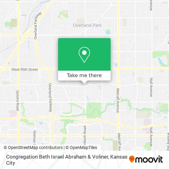 Congregation Beth Israel Abraham & Voliner map
