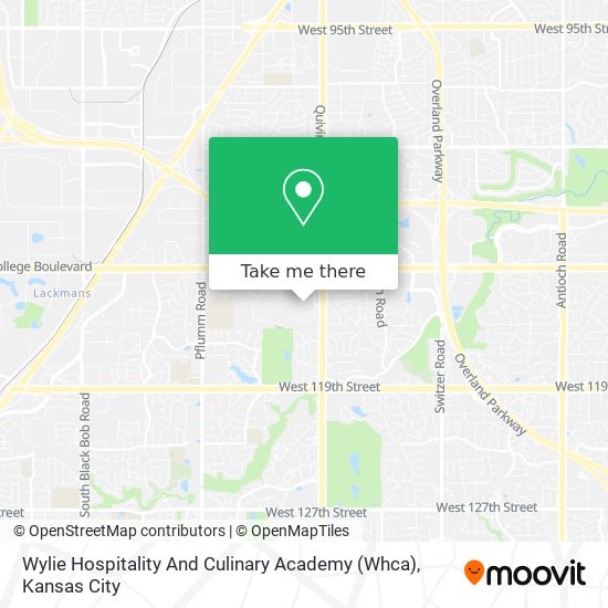 Mapa de Wylie Hospitality And Culinary Academy (Whca)