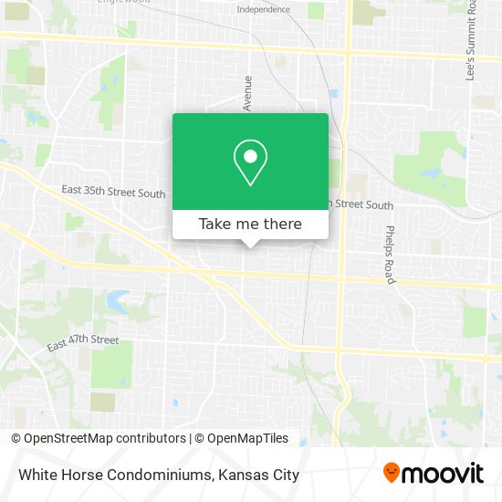 White Horse Condominiums map