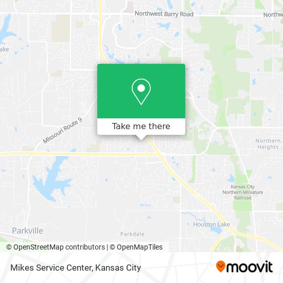 Mapa de Mikes Service Center