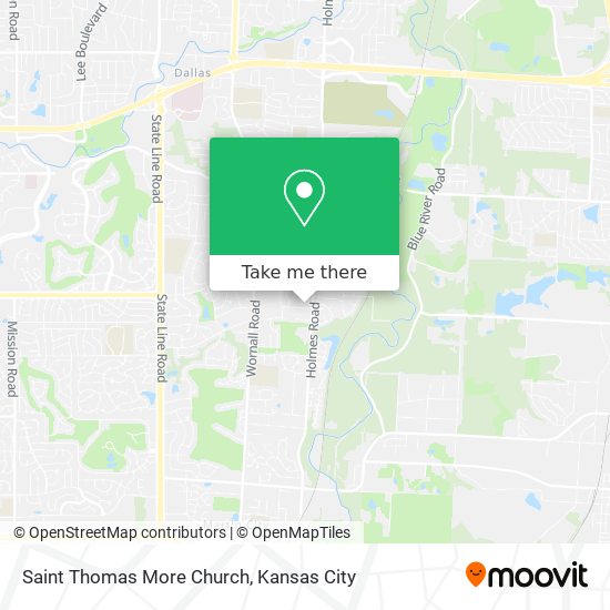 Mapa de Saint Thomas More Church