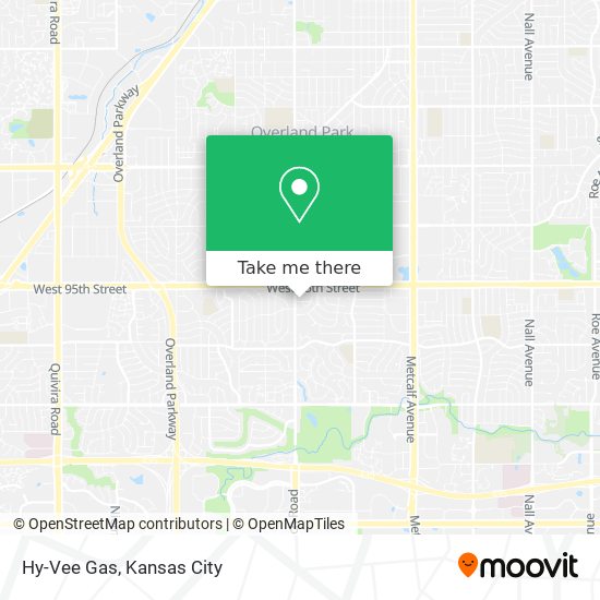 Hy-Vee Gas map