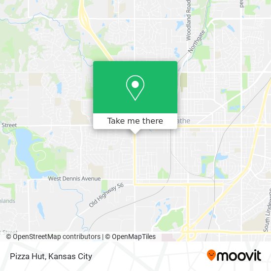 Pizza Hut map