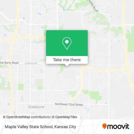 Mapa de Maple Valley State School