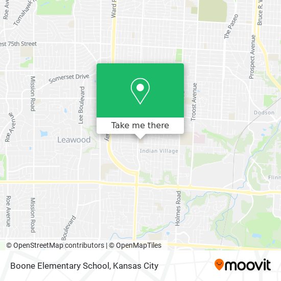 Mapa de Boone Elementary School