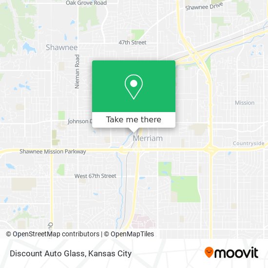 Discount Auto Glass map