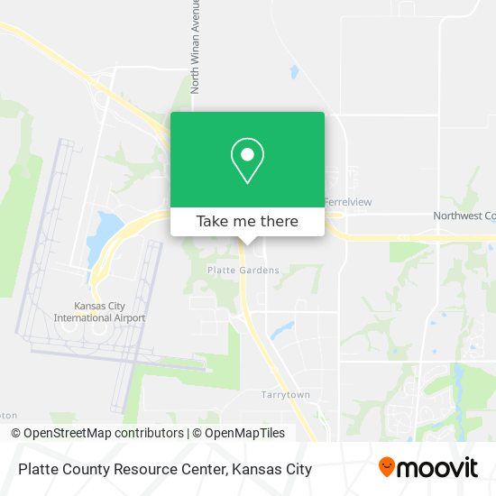 Platte County Resource Center map