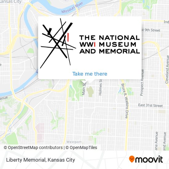 Liberty Memorial map