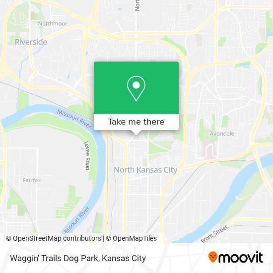 Mapa de Waggin' Trails Dog Park