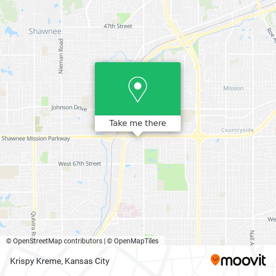 Krispy Kreme map