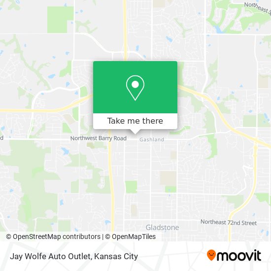Jay Wolfe Auto Outlet map
