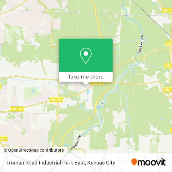Mapa de Truman Road Industrial Park East