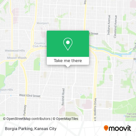 Mapa de Borgia Parking