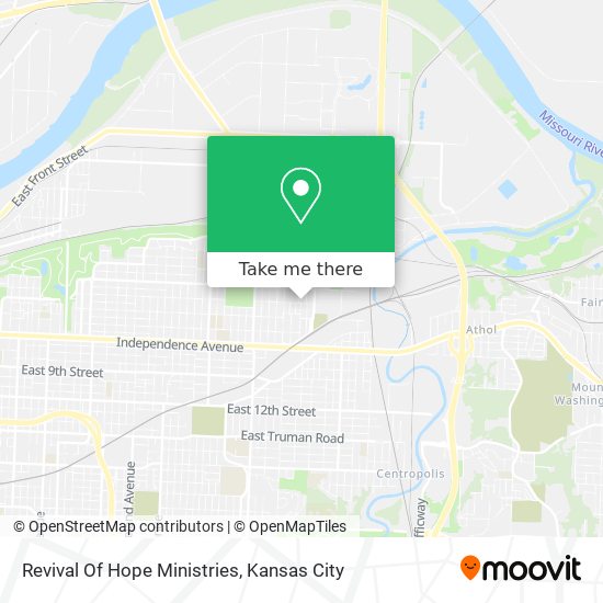 Mapa de Revival Of Hope Ministries