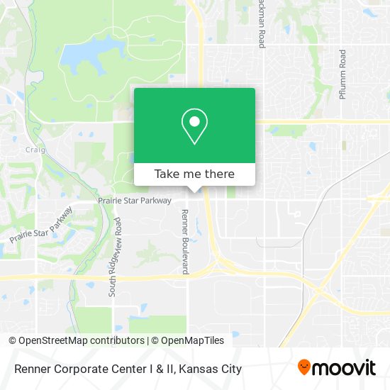 Renner Corporate Center I & II map