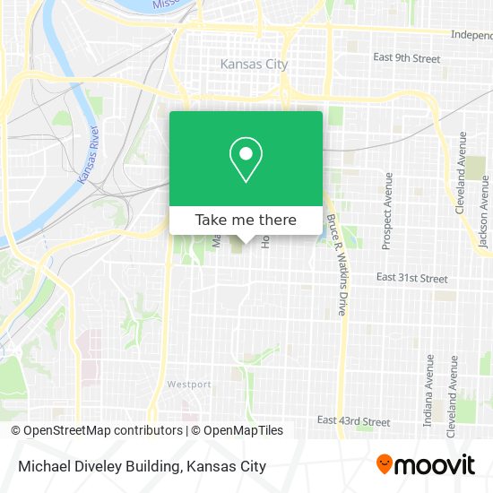 Mapa de Michael Diveley Building