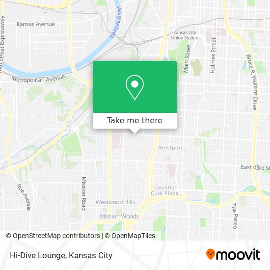 Mapa de Hi-Dive Lounge