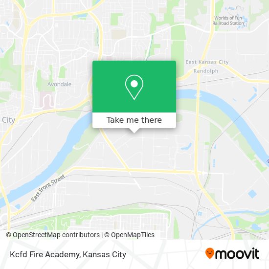 Kcfd Fire Academy map