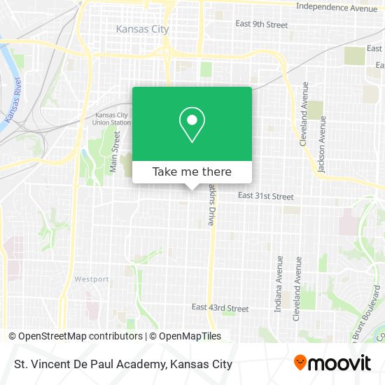 St. Vincent De Paul Academy map