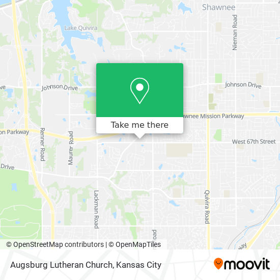 Augsburg Lutheran Church map