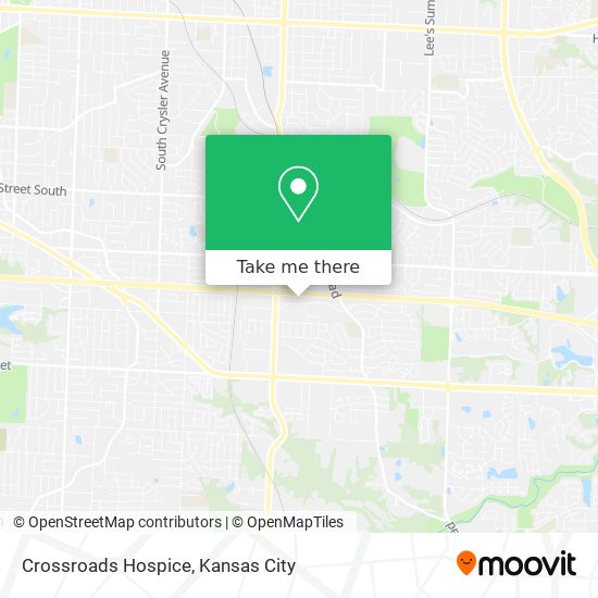 Crossroads Hospice map