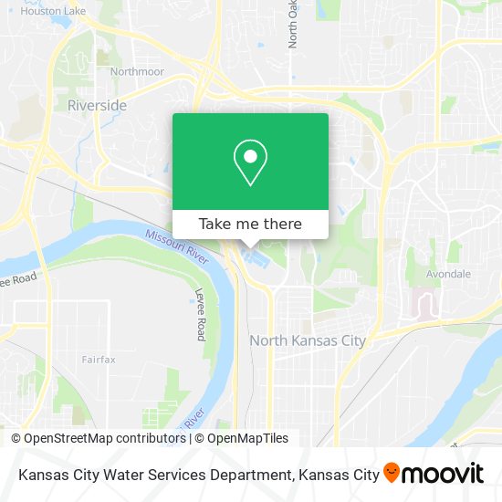 Mapa de Kansas City Water Services Department