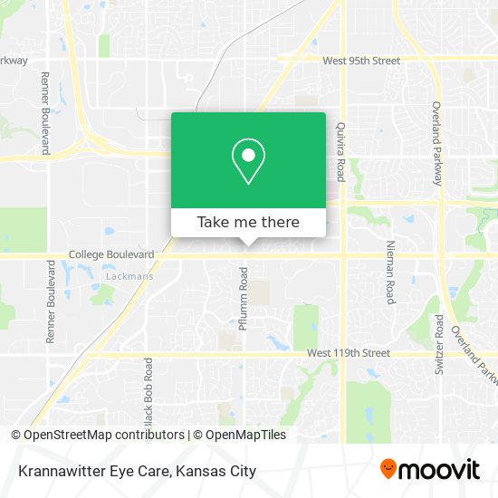 Mapa de Krannawitter Eye Care