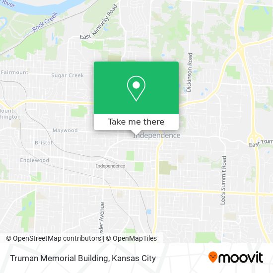 Truman Memorial Building map