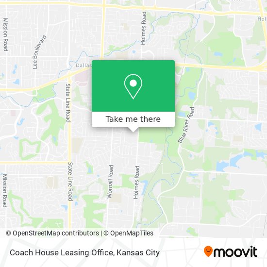 Coach House Leasing Office map