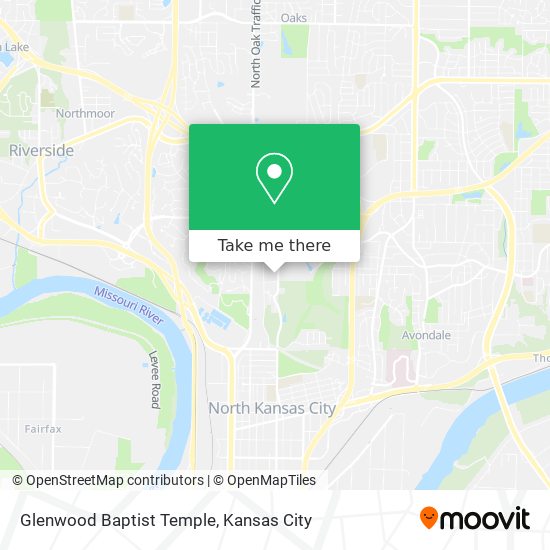 Mapa de Glenwood Baptist Temple