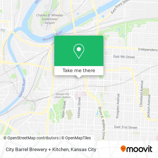City Barrel Brewery + Kitchen map