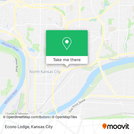 Econo Lodge map