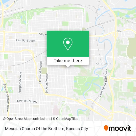 Messiah Church Of the Brethern map