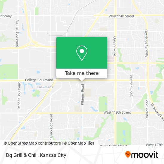 Dq Grill & Chill map