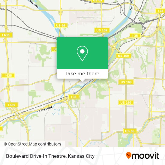 Mapa de Boulevard Drive-In Theatre