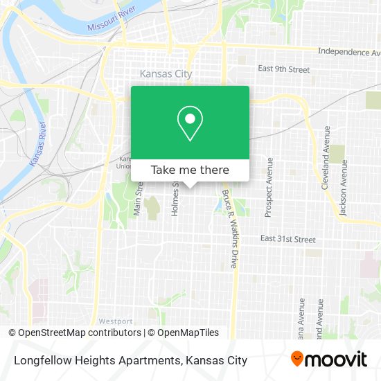 Longfellow Heights Apartments map