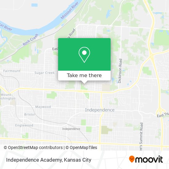 Independence Academy map