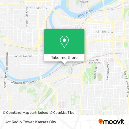 Kct Radio Tower map