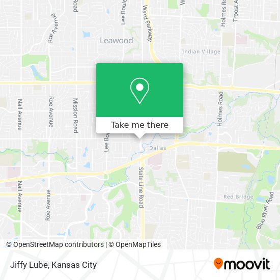 Jiffy Lube map